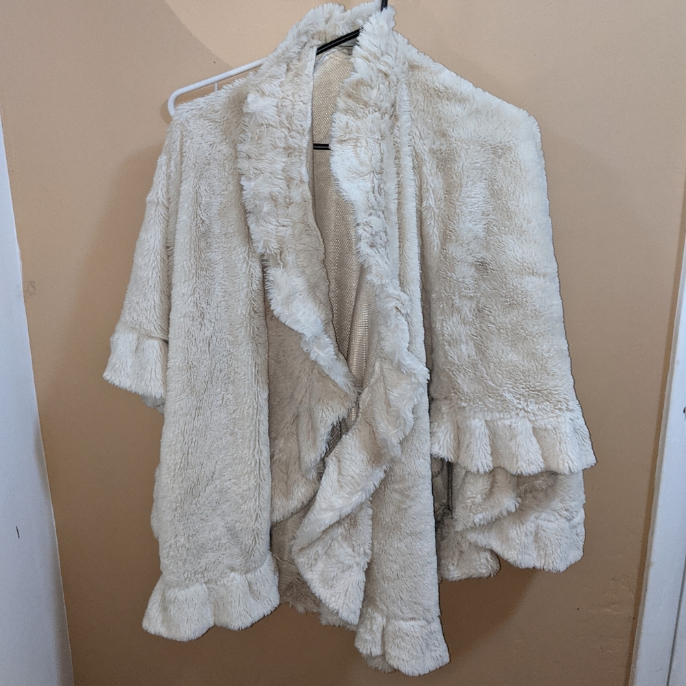 Faux Fur Shawl